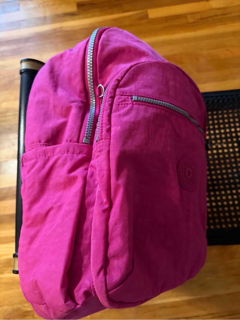 Authentic Kipling Pink Backpack - Picture 8 of 13